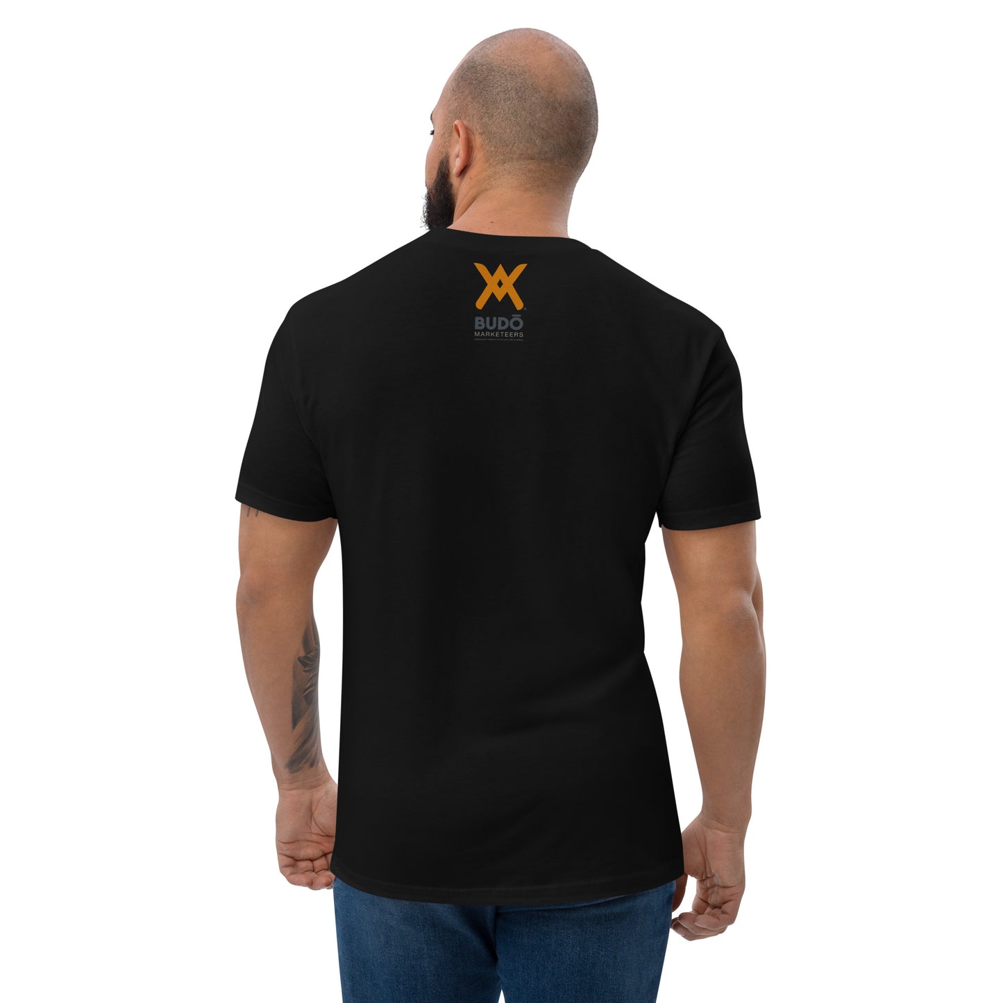 Budō Marketeers Official 'Logo' Short Sleeve T-shirt (Grey)